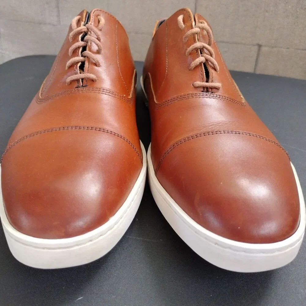 Allen Edmonds Park Avenue Chilli Oxford Dress Sneaker Size 11E Wide Width 4322